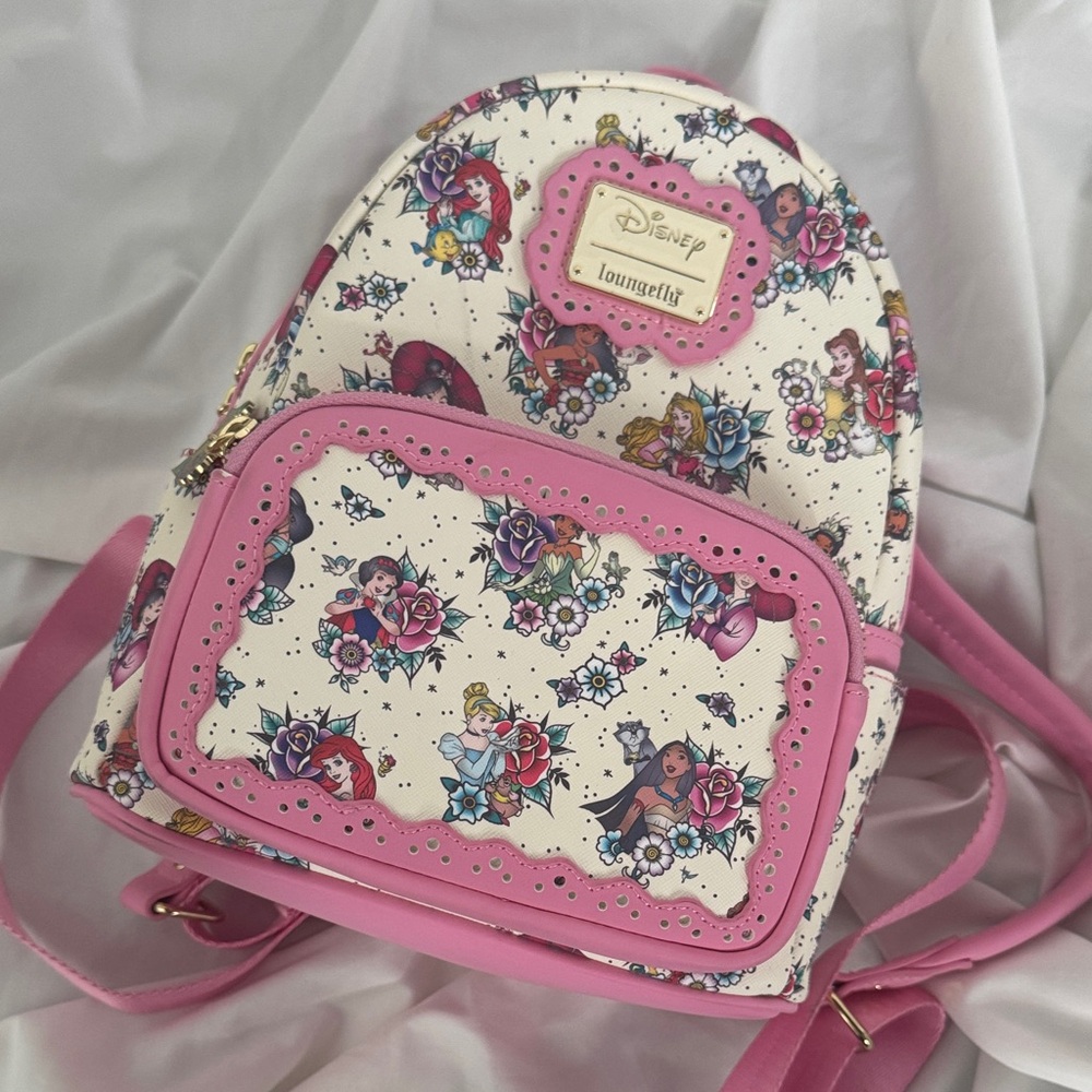 Loungefly Disney Princess Tattoo Backpack